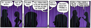 Hubris- The rain to explain