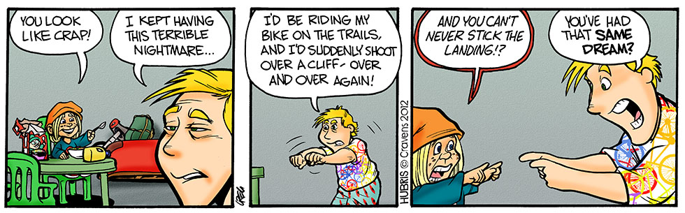 Hubris- It’s not the fall that gets you
