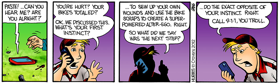 Hubris- First aid, second aid…