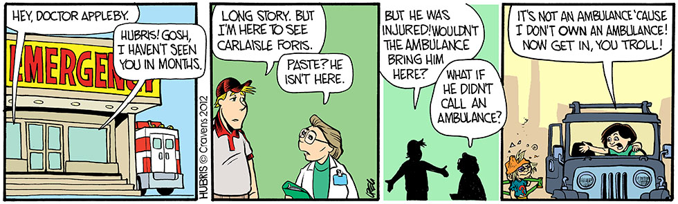 Hubris- Who you gonna call?
