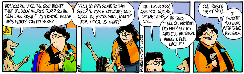 Hubris- Have you heard the word of Bob?