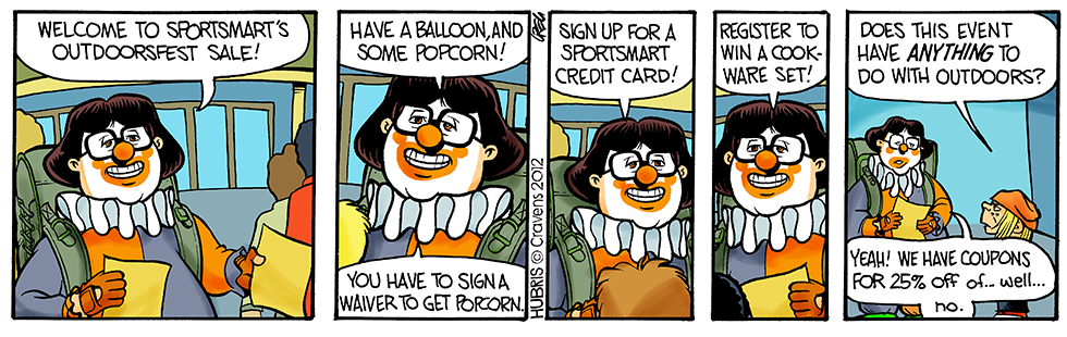 Hubris- Funzo the Sporty Clown