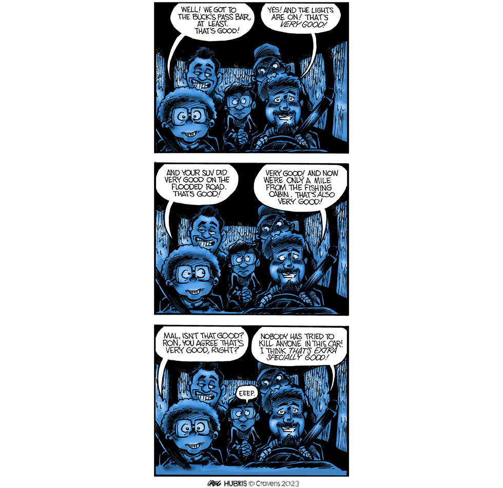 Everyone comfortable?  Seatbelts fastened? Okay, hold your breaths, and let's go!